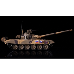 Czołg zdalnie sterowany ASG/IR/dźwięk/dym 1:16 Russia T-90 RTR 2.4Ghz - Heng Long 3938-1U (S)